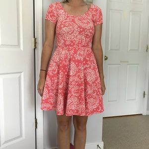 Aeropostale Pink Paisley Dress